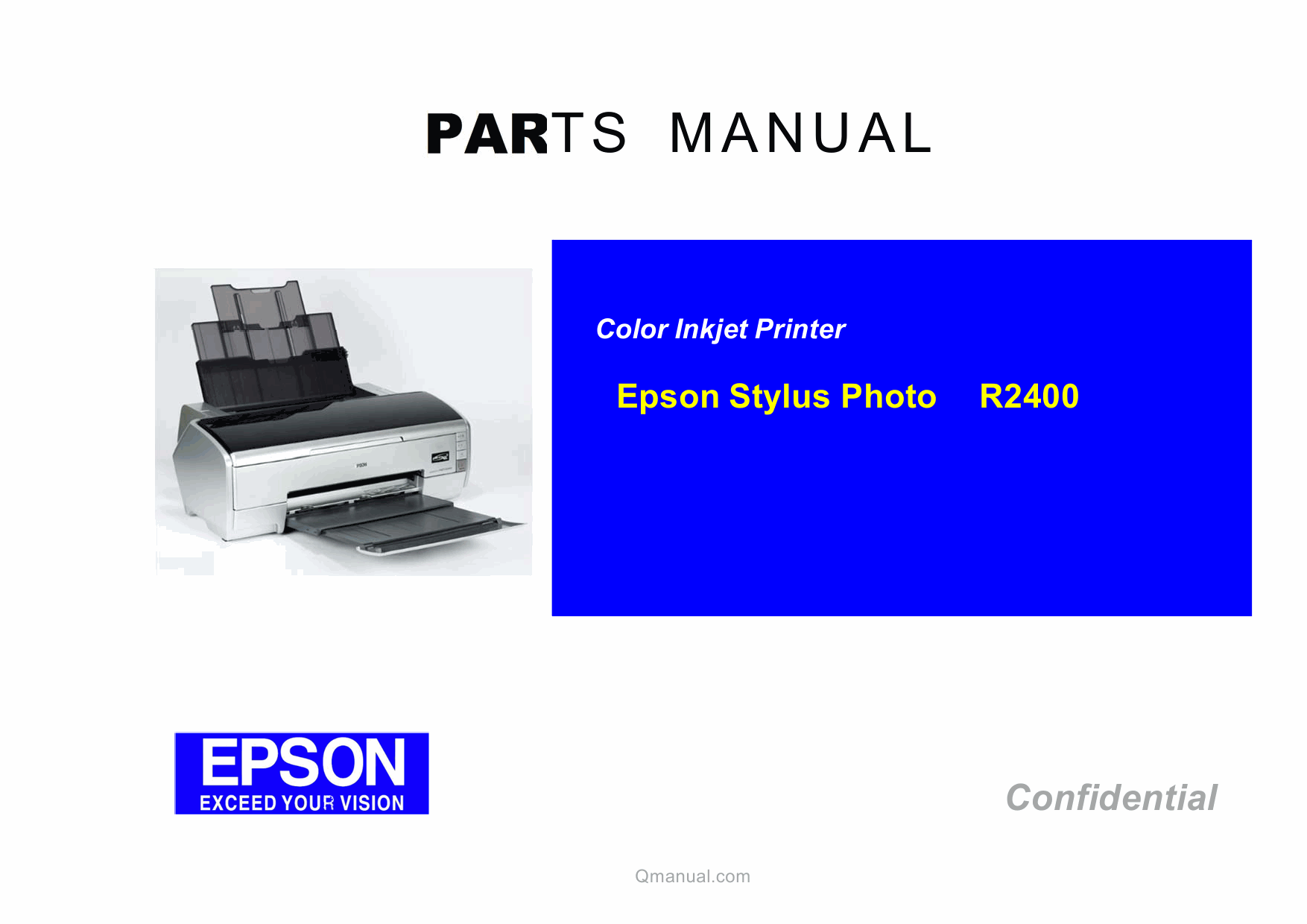 EPSON StylusPhoto R2400 Parts Manual-1